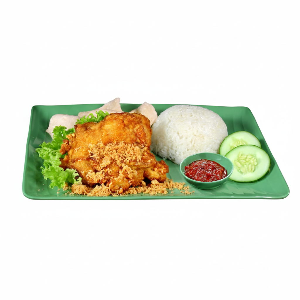 AYAM KALASAN: Boneless Chicken Thigh with Rice